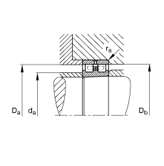 圓柱滾子軸承 NN3010-AS-K-M-SP, 根據 DIN 5412-4 標準的主要尺寸, 非定位軸承, 雙列，帶錐孔，錐度 1:12 ，可分離, 帶保持架，減小的徑向內部游隙，限制公差